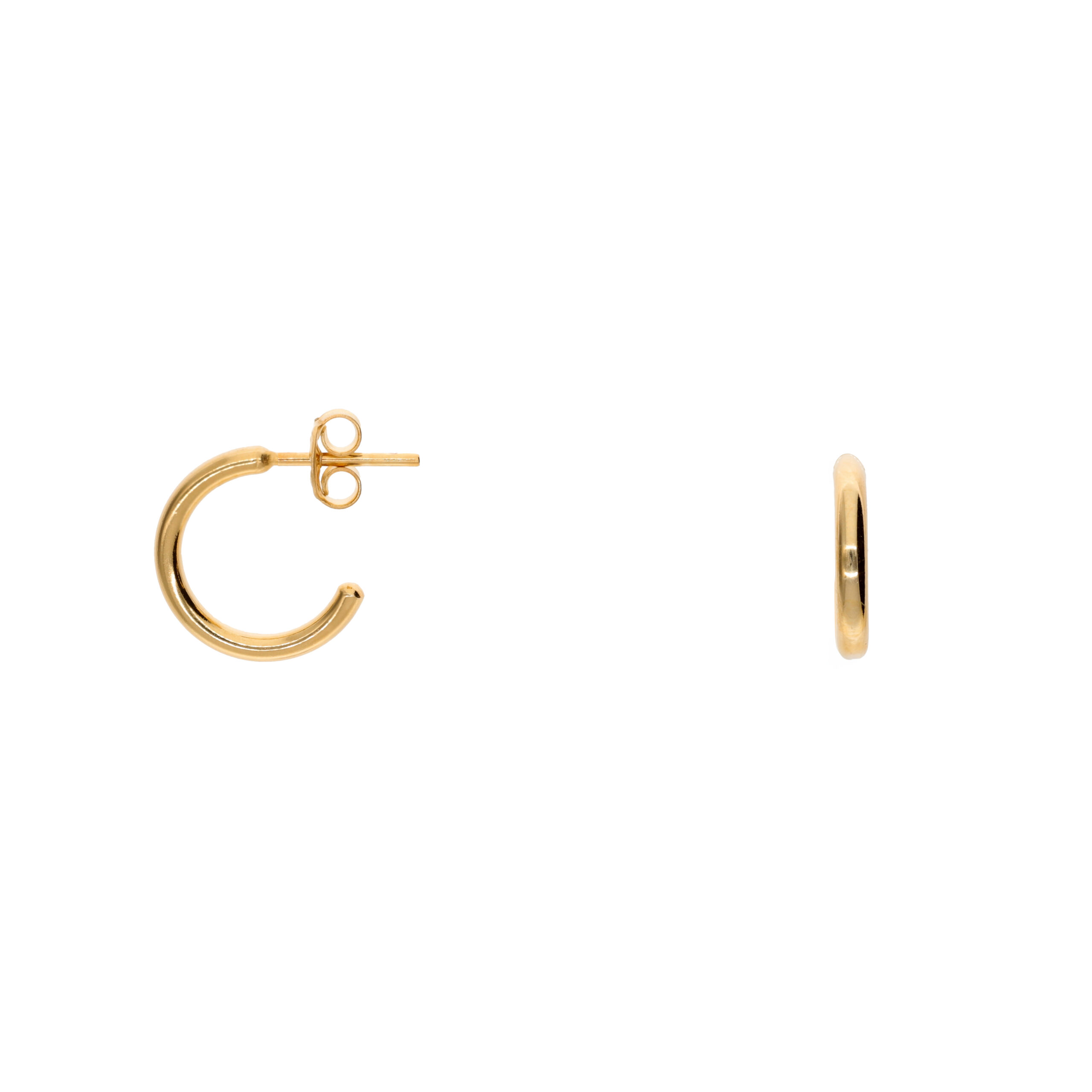 Aro Argolla Enchapada Oro 18 Kt.