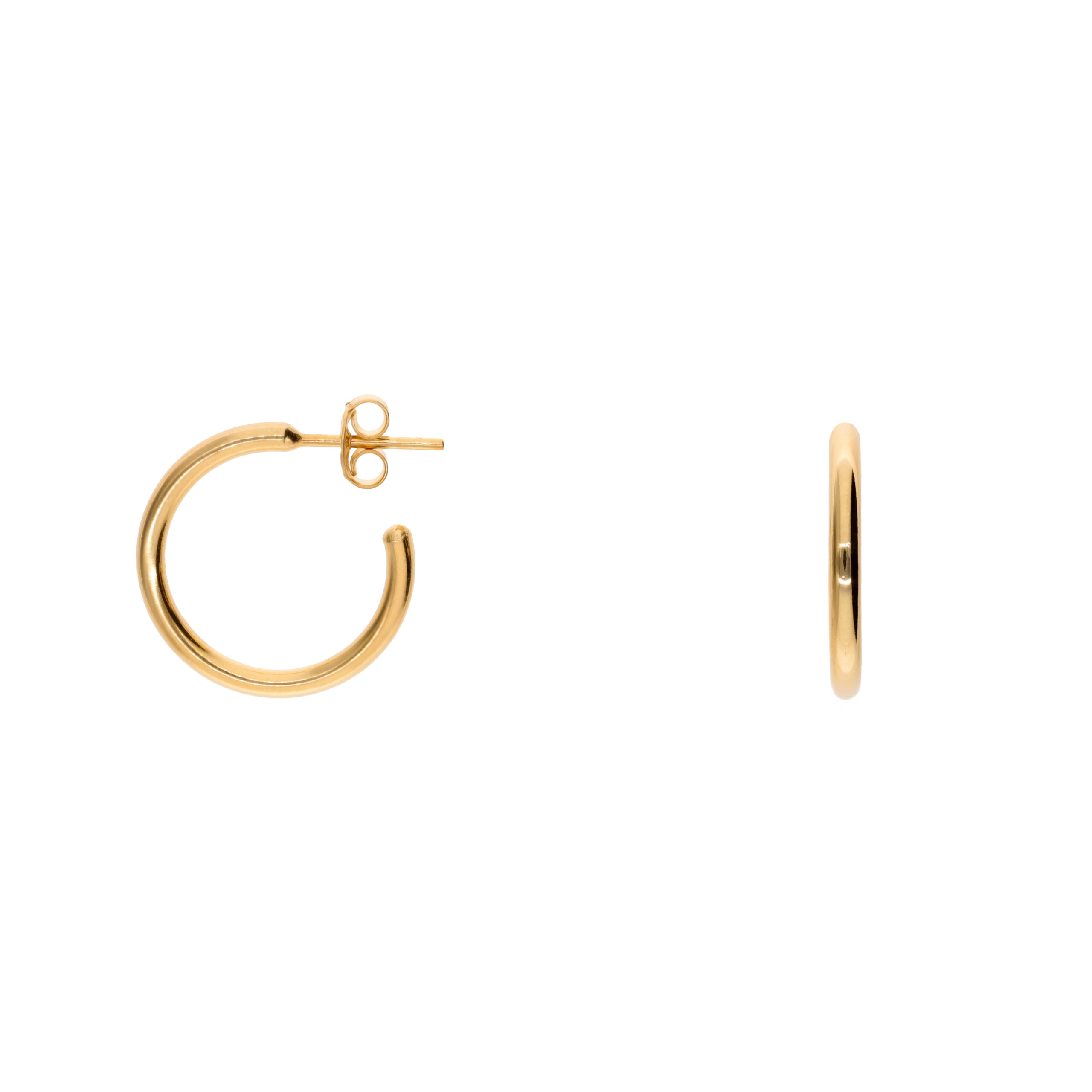 Aro Argolla Enchapada Oro 18 Kt.