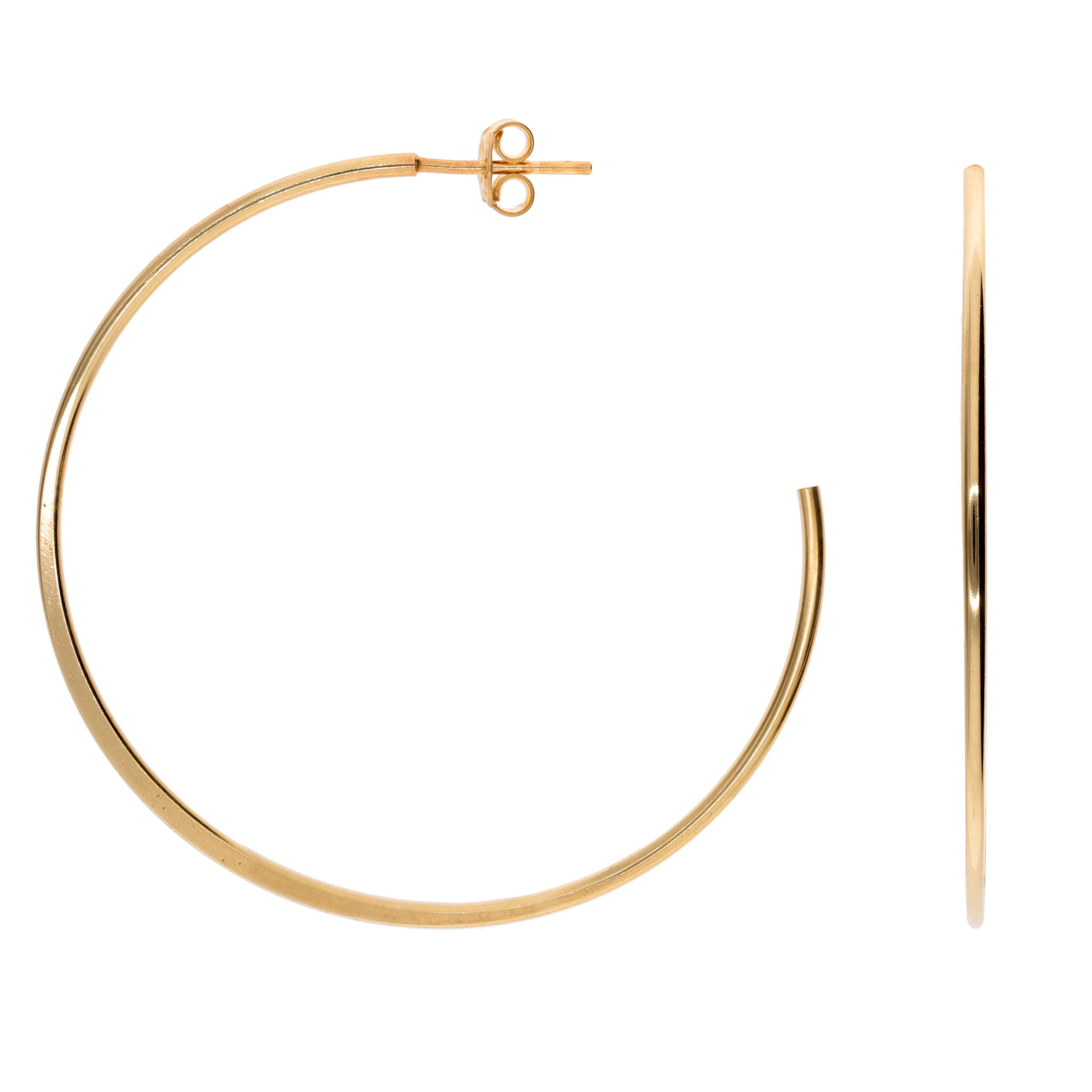 Aro Argolla Enchapada Oro 18 Kt.