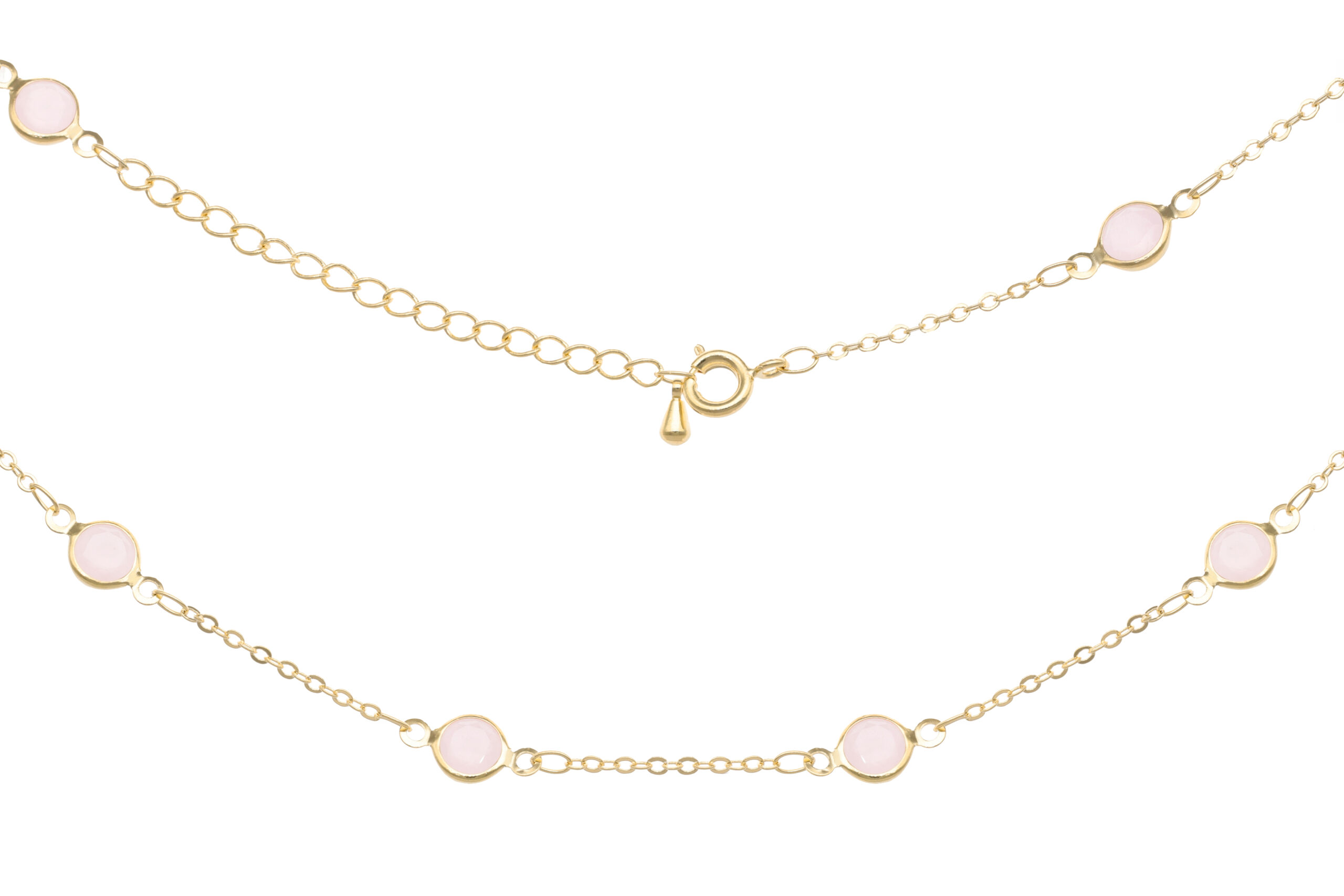 Collar Bolitas Enchapado en Oro 18 Kt.