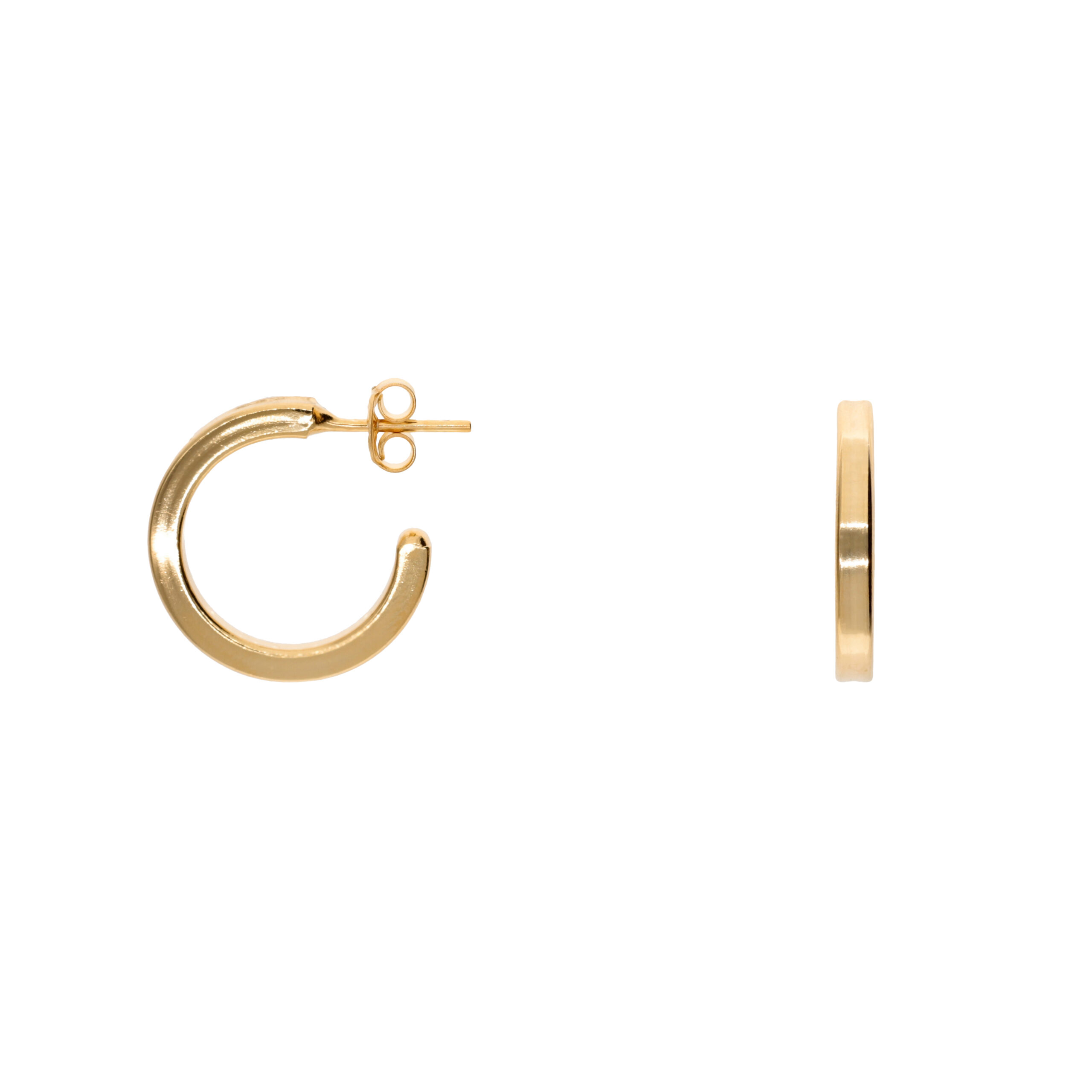 Aro Argolla Enchapada Oro 18 Kt.