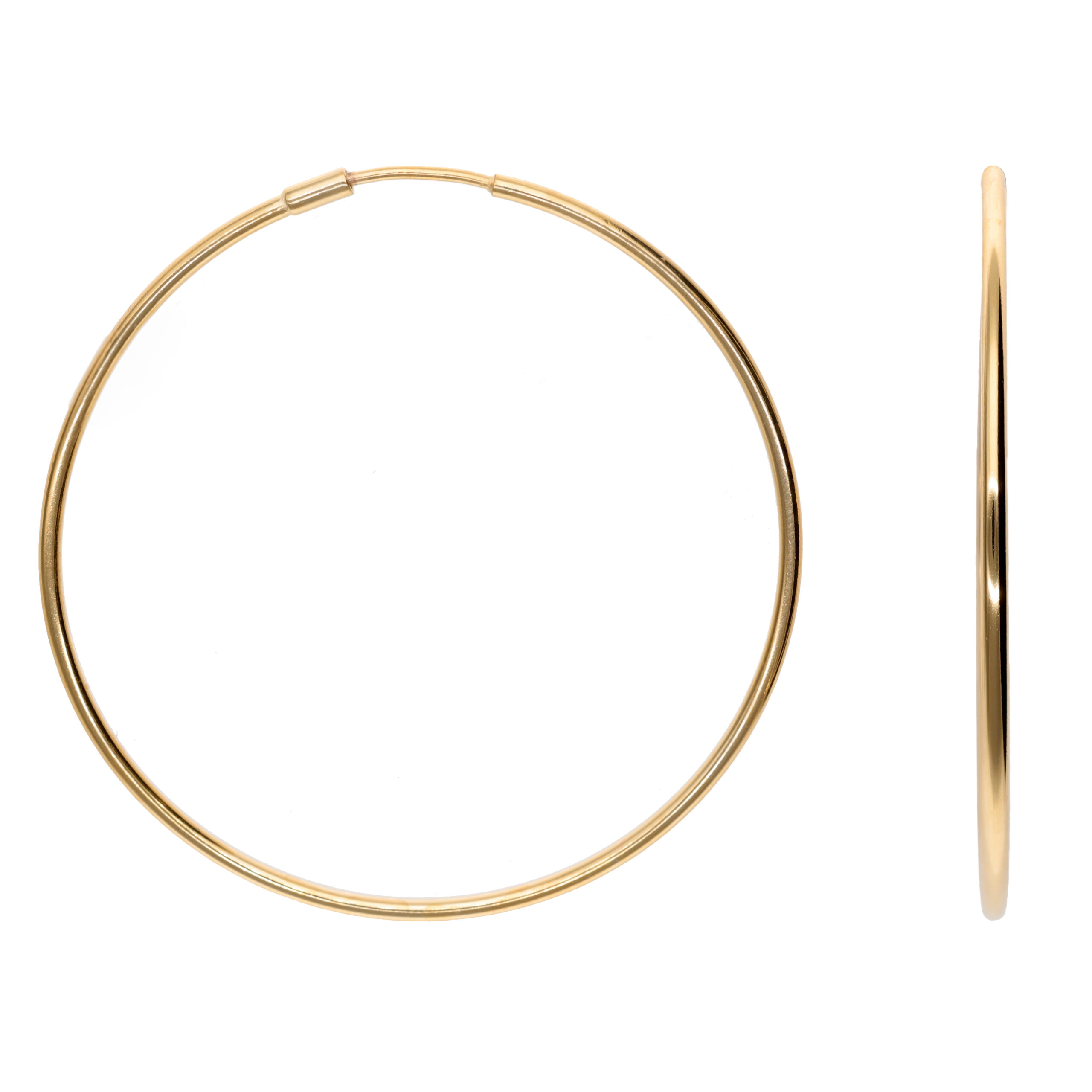 Aro Argolla Enchapada Oro 18 Kt.
